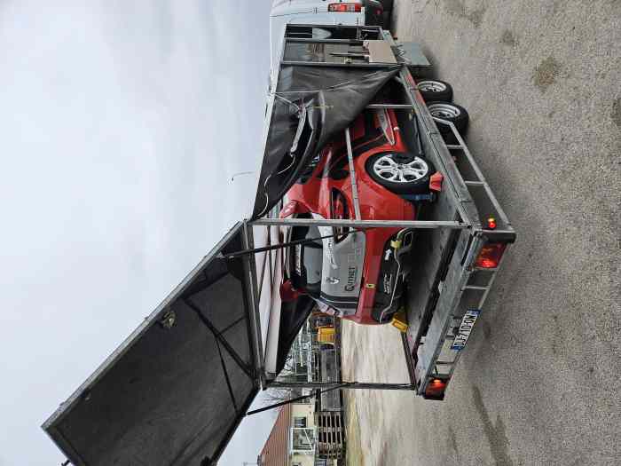 Remorque porte voiture fermée 5