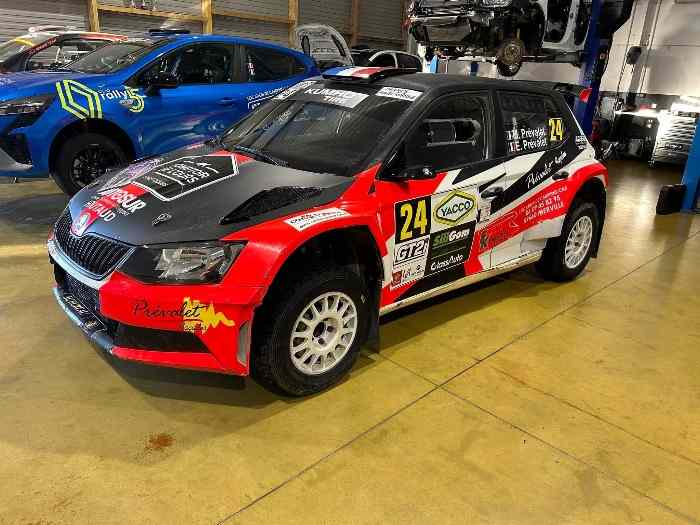 Location Skoda Rally2 Asphalte/Terre