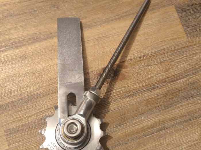Tendeur de chaîne 530 pour proto ou formule, moteur moto 3