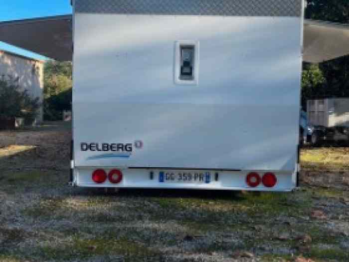 REMORQUE Porte-voiture - Marque DELBERG - Modele Q2.S 2