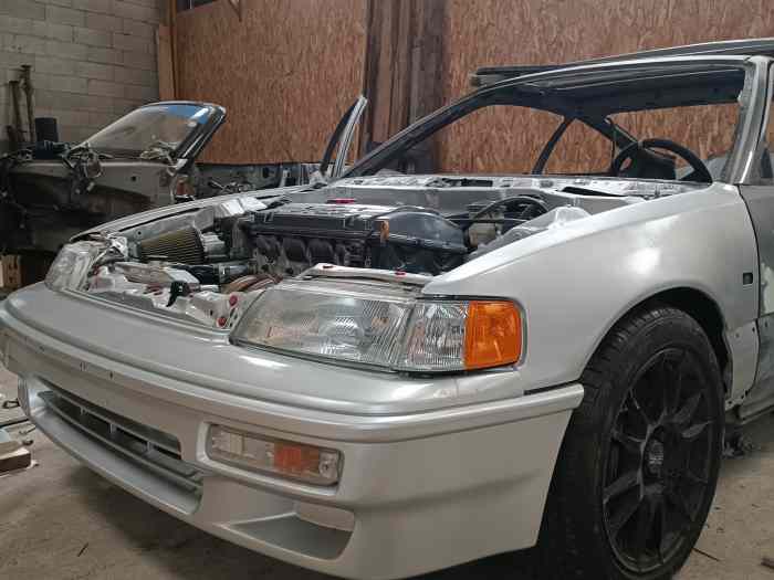 Honda CRX Swap H22 Piste 1