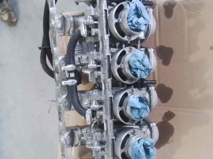 Pipe admission 6 carburateurs motos pour BMW moteur M20 2