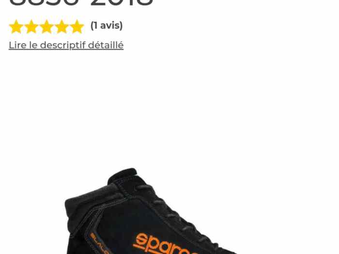 Chaussure sparco