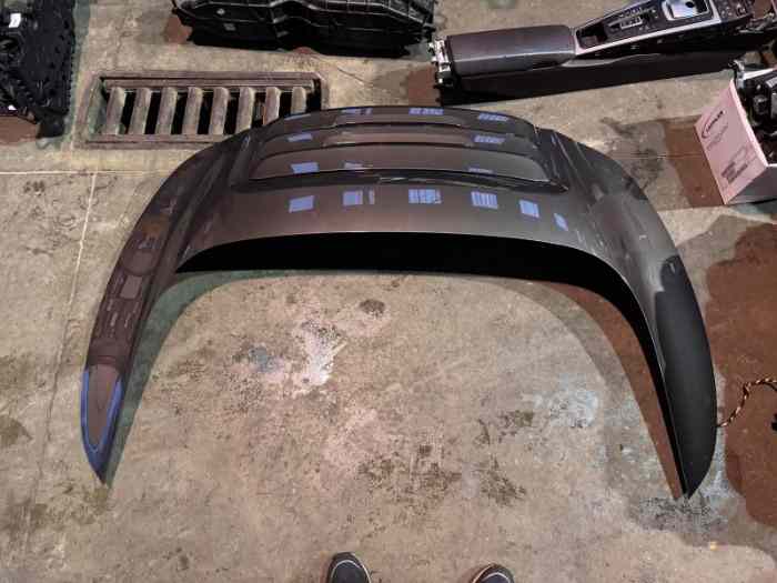 Capot arrière Porsche 991 Cabrio Brun 1