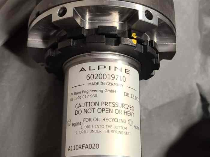 NEUF Suspension avant et arrière pour Alpine édition limitée Fernando Alonso 1