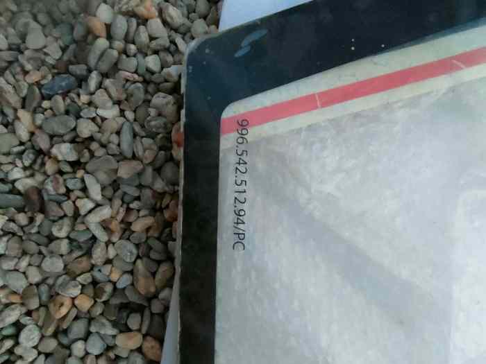 Vitre macrolon Porsche 996 GT3 CUP MKII OEM 2