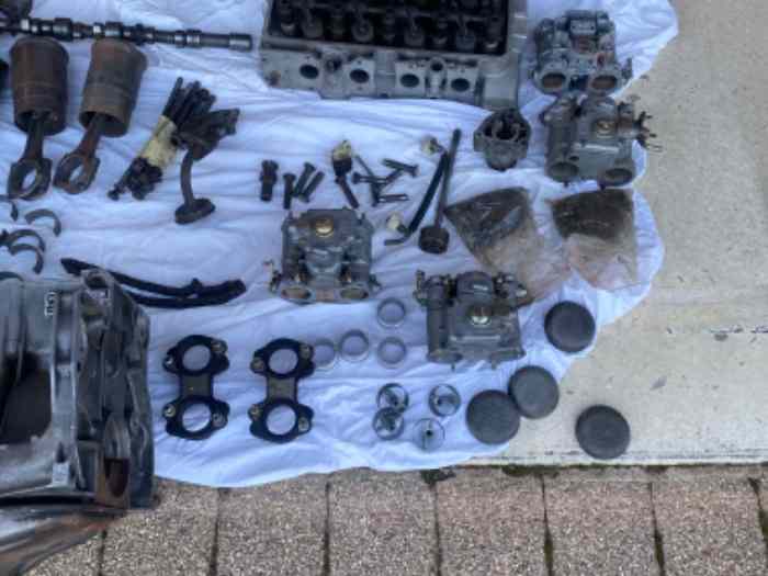 Moteur R12 GORDINI 807-20 + WEBER 45 en pièces 1
