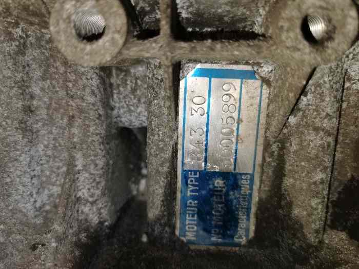 Moteur A110 1600SX 1