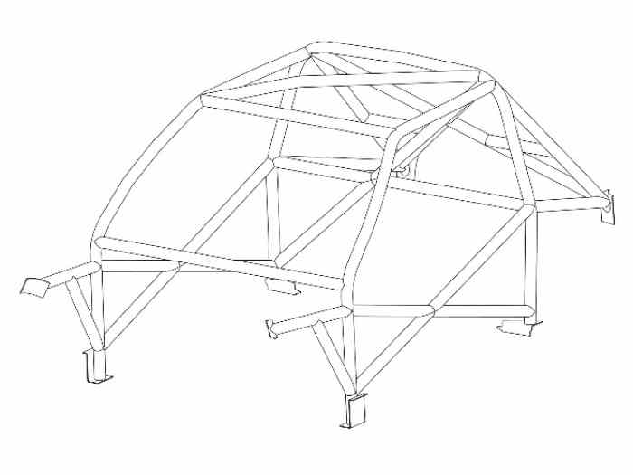 Arceau Custom Cage E30 2/4 portes et M...