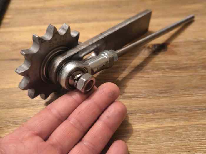 Tendeur de chaîne 530 pour proto ou formule, moteur moto 4