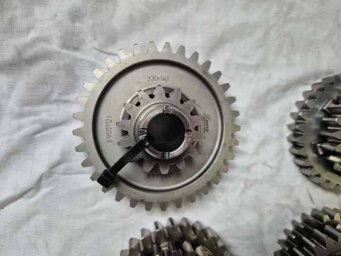 Rapports de boite pour Sadev SL 75/14 ou SL75 4