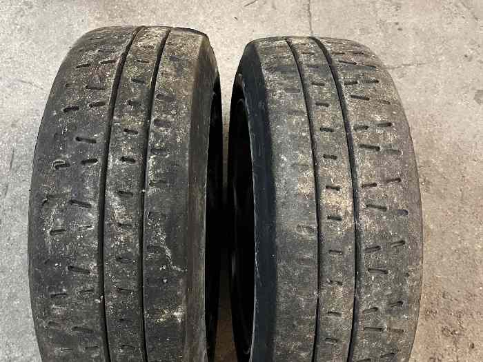 Lot pneus rallye 7 Pirelli, 2hankook 14 3