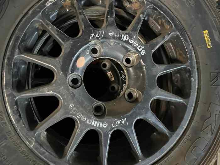 Jantes terre Ford Fiesta R5 MK1