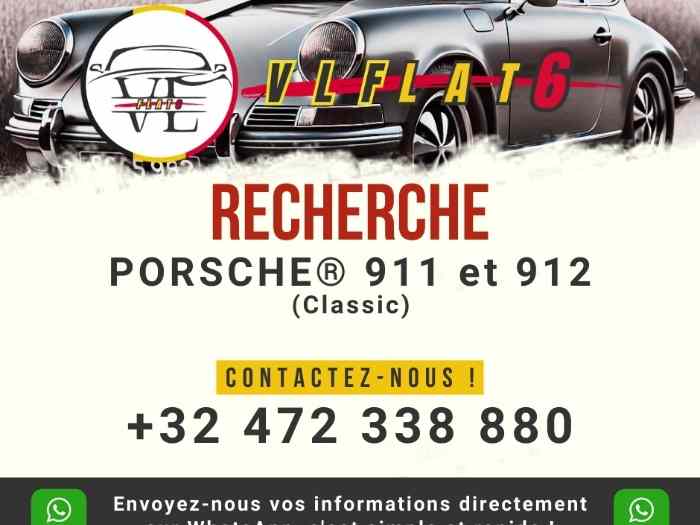 Recherche PORSCHE 911 912 Classic