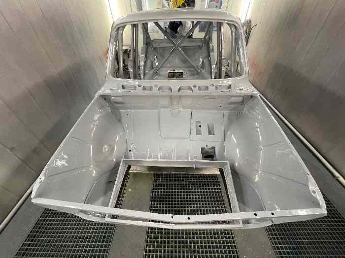Caisse Simca Rallye 2 avec passeport
