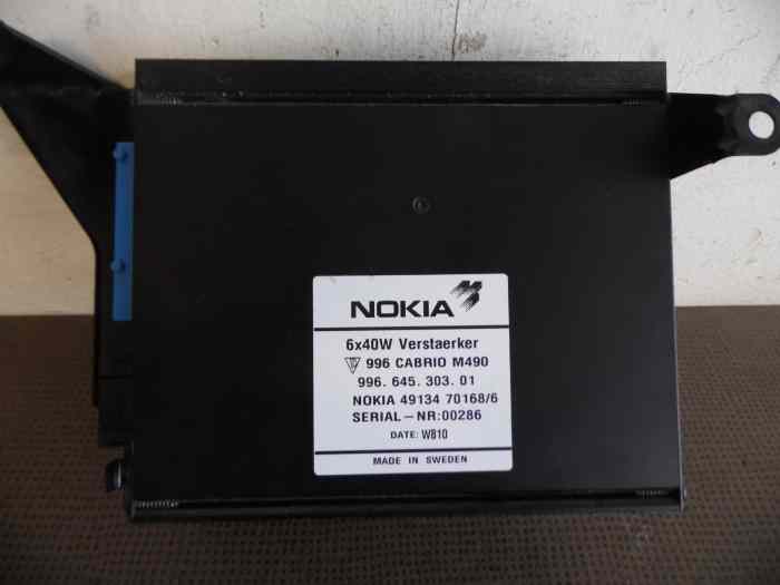 AMPLIFICATEUR AUDIO M490 99664530301 PORSCHE 996 CABRIOLET 5