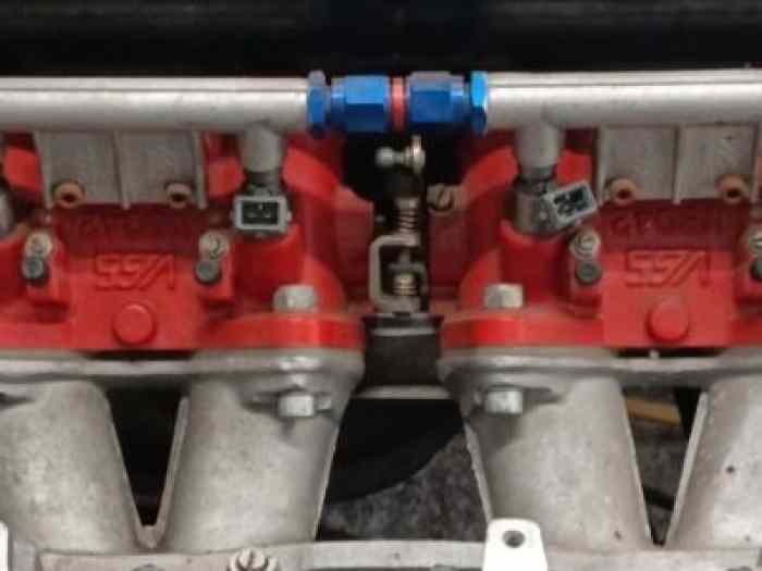 Pipe d’admission + 4 papillons complet 1