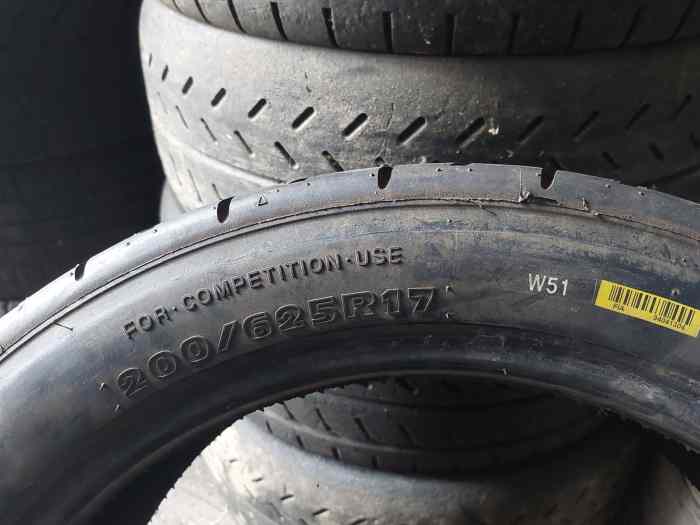 Pneus rallye Hankook Z213 ( w51 ) maxi pluie 200.625.17 2