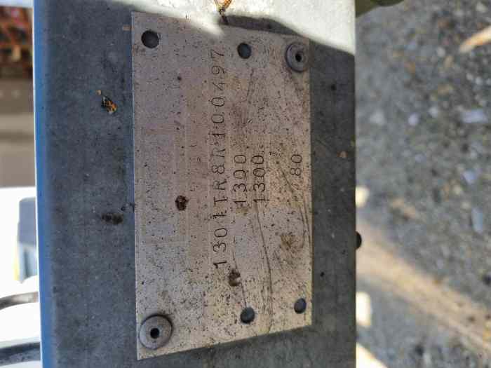 Plateau 1300kg 3