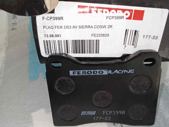 Plaquettes de Freins FERODO DS 3000 po...