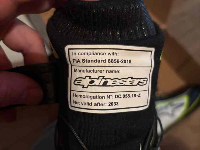 Bottines alpinestars 42 neuve 3
