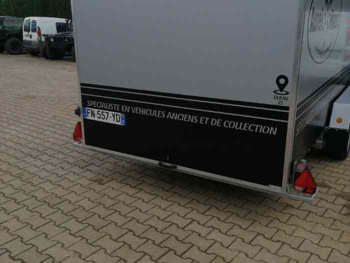 remorque porte voiture fermée 2