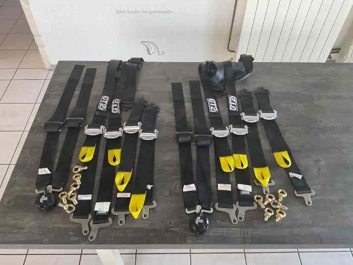 Paire de harnais rallye GT2I 0