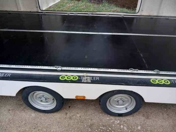 Grande remorque fermé basculante 3.5t