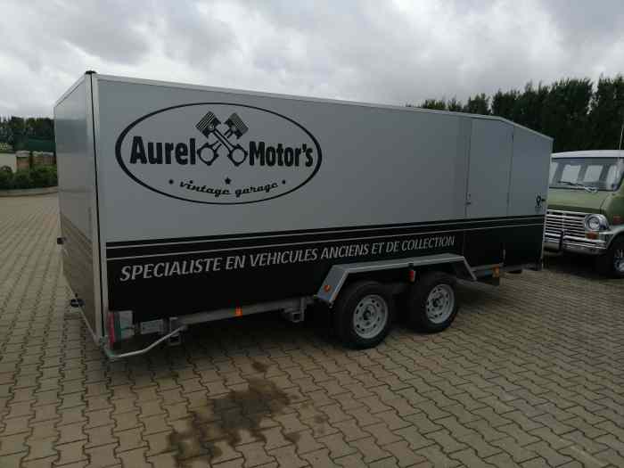 remorque porte voiture fermée 1