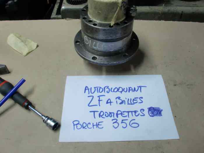 autobloquants divers hewland mk5 ft200 powerflow +zf 356+zf cox a billes +zf cox a disques 4
