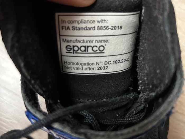 Chaussures pilotes Sparco 1