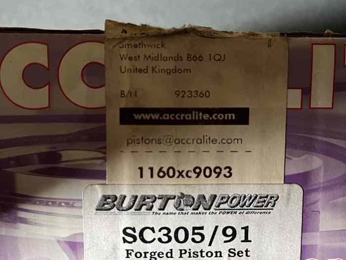 4 * Pistons Acralite WRC Escort Cosworth 1
