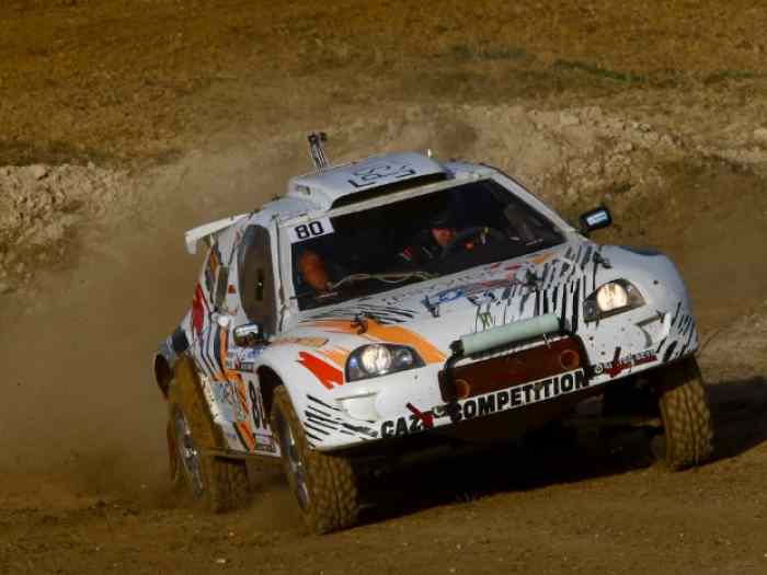 Buggy CAZE . Chassis sur roues 5