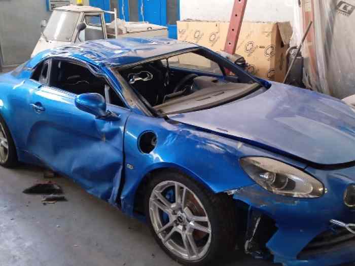 Alpine A110 accidente’ 2