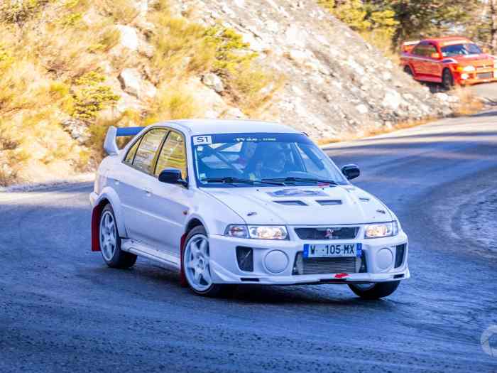 Mitsubishi lancer Evo 5 groupe n 1
