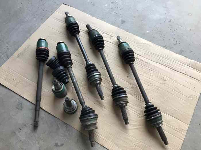 4 cardans Subaru STi WRX 1