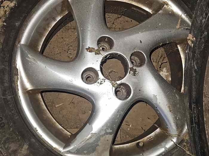 2 jantes 206 xs