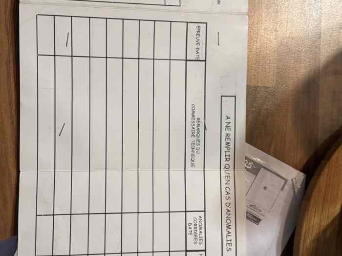 Passeport ffsa f2000 106 2