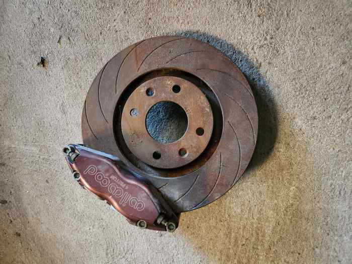 Étrier wilwwod 4 pistons et disque