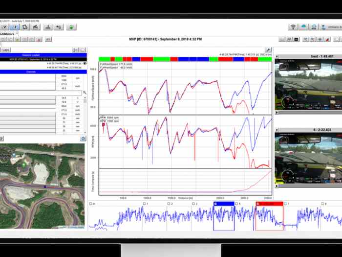 AIM Evo5s datas logger