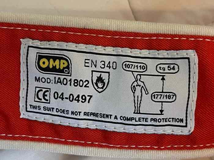 Combinaison FIA Ferrari / OMP 4