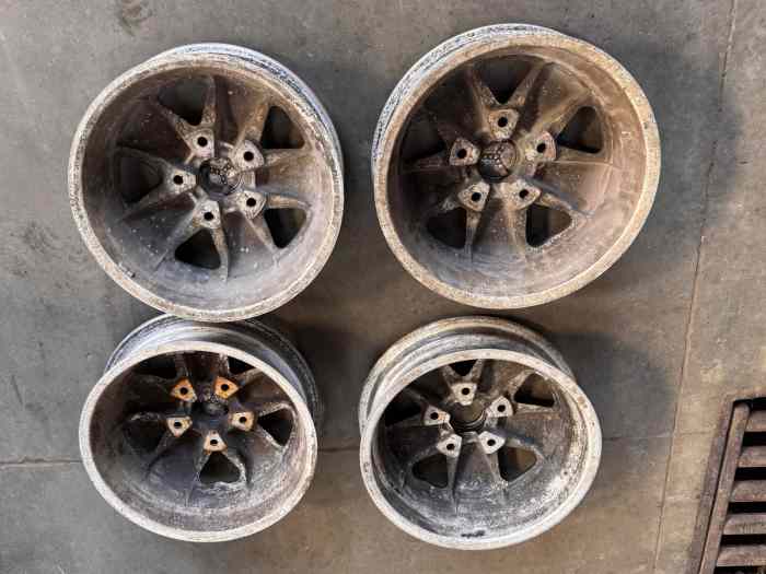 Kit de jantes Porsche® Fuchs 4.5x15 1