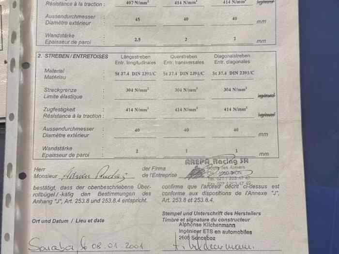 Passeport ffsa f2000 106 0
