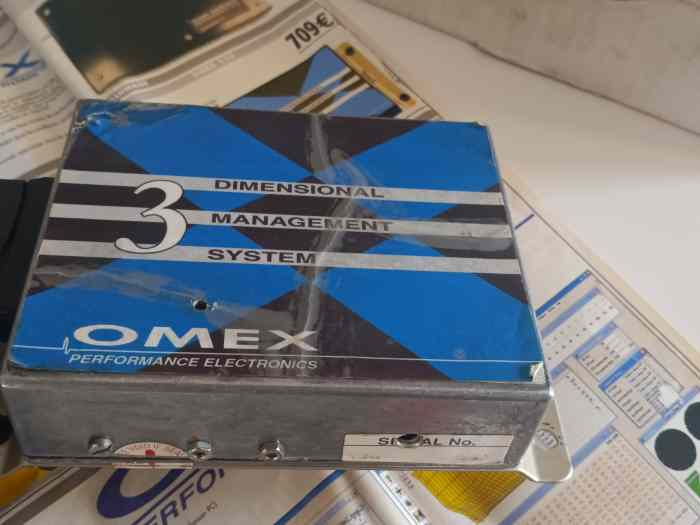 Gestion programmable OMEX 550 avec fai...