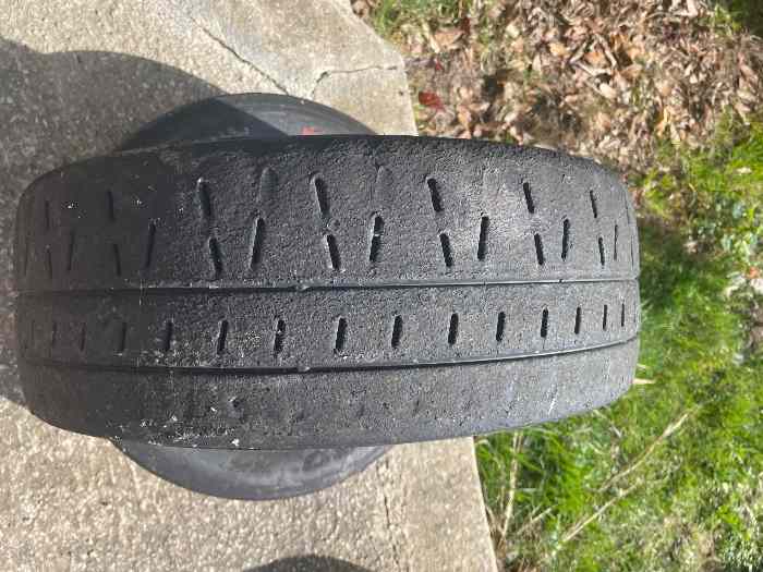 Lot de pneu pirelli rk5 et rk7 15pouces 1