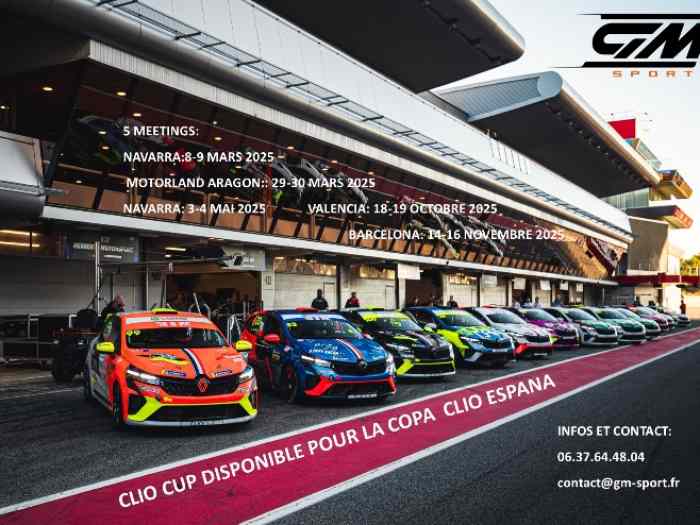 Location Clio Cup