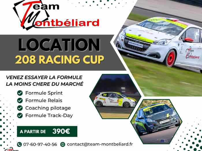 Volant 208 Racing Cup