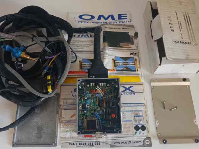 Gestion programmable OMEX 550 avec faisceau 4 cylindres 3