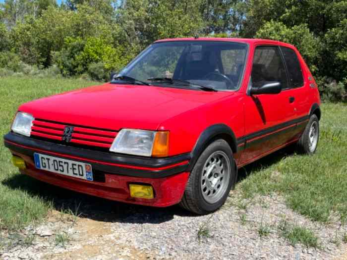 205 GTI Rouge de collection