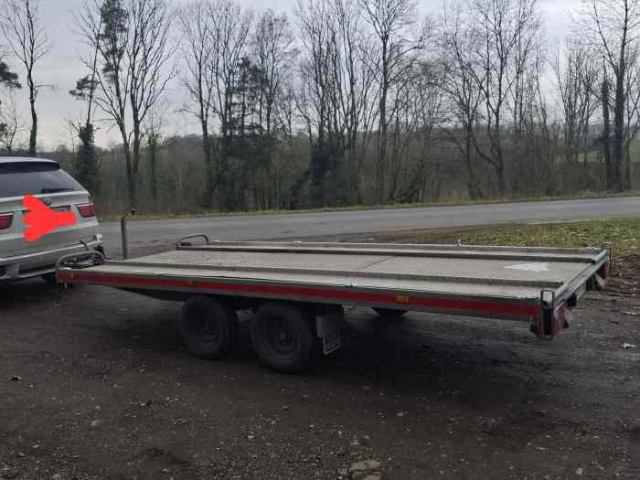 Remorque porte voiture